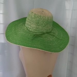 Jacobson green straw Sun Hat